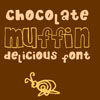 Illustration for Chocolate Muffin font