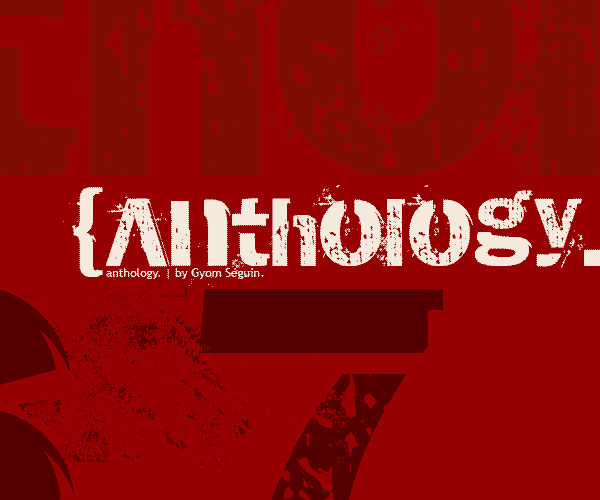 Illustration for AnthologY font