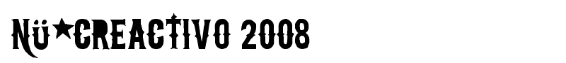 N�*Creactivo 2008 font