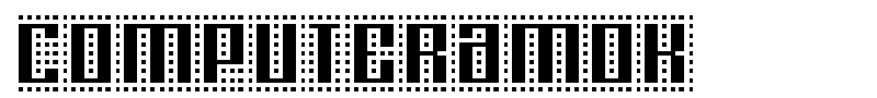 ComputerAmok font