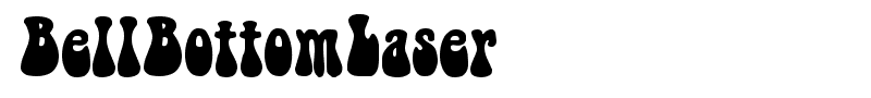 BellBottomLaser font