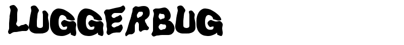 LuggerBug font