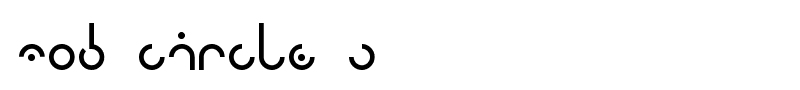 Mod Circle S font