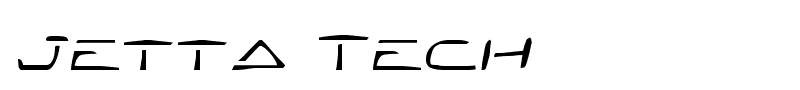 Jetta Tech font