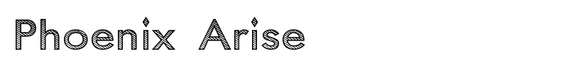 Phoenix Arise font