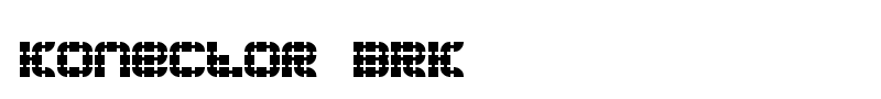 Konector BRK font