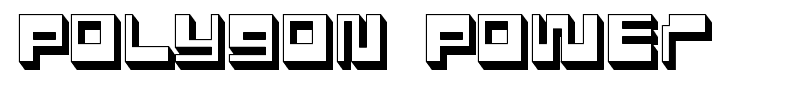 Polygon Power font
