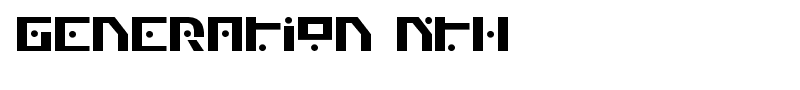 Generation Nth font