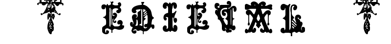 Medieval Sorcerer Ornamental font