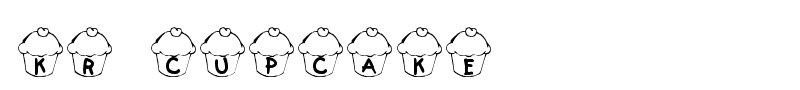 KR Cupcake font