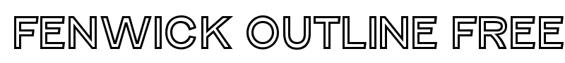 Fenwick Outline Free font