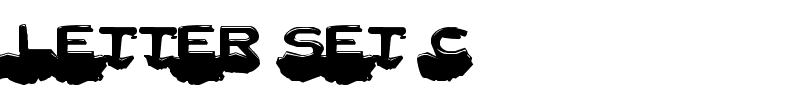 Letter Set C font