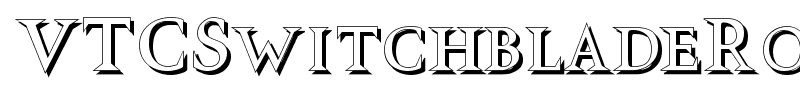 VTCSwitchbladeRomanceSD font