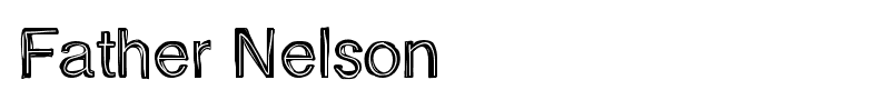 Father Nelson font